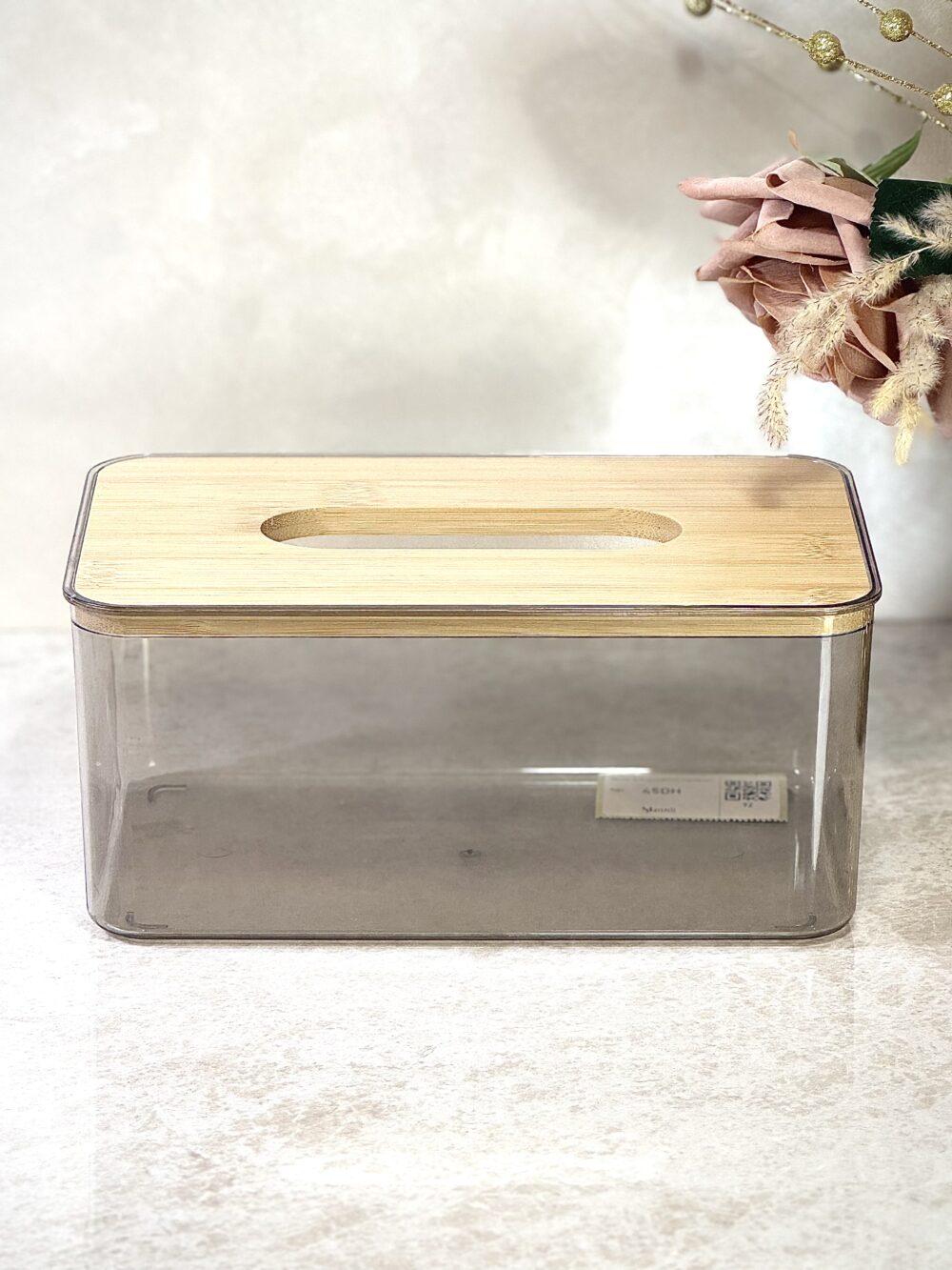 Boîte à Mouchoirs en Bambou – Élégance Minimaliste et Pratique pour un Intérieur Raffiné