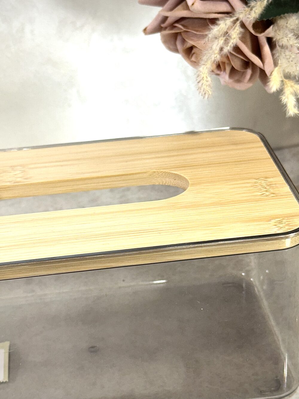 Boîte à Mouchoirs en Bambou – Élégance Minimaliste et Pratique pour un Intérieur Raffiné