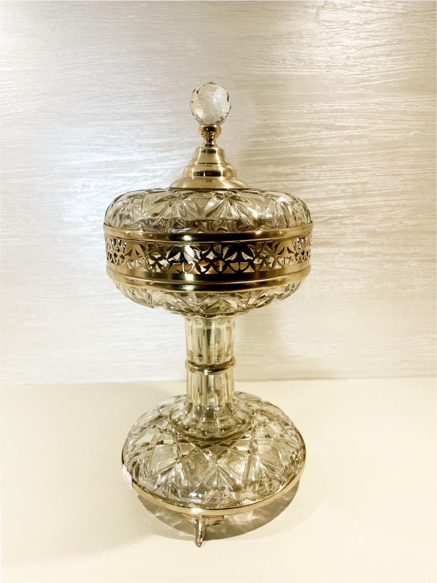 Brûleur d'Oud Traditionnel Élégant de Fès – 2 Tailles