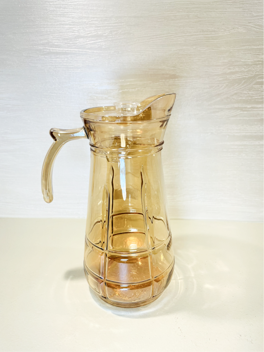 Pichet en Verre Ambre Clair